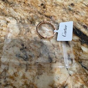 Cartier Rose Gold Ring